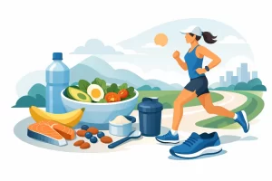 Alimentation pour course à pied : mieux courir