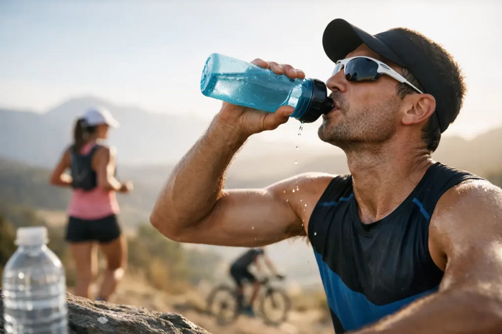 Hydratation pendant le sport d’endurance