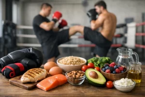 Nutrition pour sports de combat : quoi manger ?